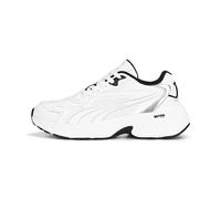 PUMA Teveris Nitro Metallic - Zapatillas de deporte (talla 37,5), color blanco y plateado, plata blanca, 37.5 EU