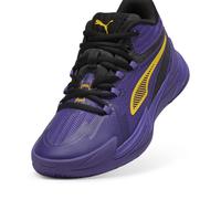 PUMA The Dagger Basketball Calzado Unisex, Calzado, Negro/Violet, 44.5 44.5