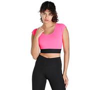 PUMA Top Crop Explosive Mujer, Mujer, Color Rosa (Knockout Pink), tamaño Medium