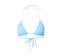 PUMA Top de bikini aqua / blanco 70 aqua / blanco