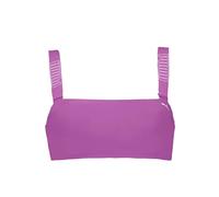 PUMA Bandeau Top de Bikini, Magenta, L Mujeres