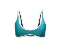 PUMA Top de bikini deportivo azul cian / blanco 100 azul cian / blanco