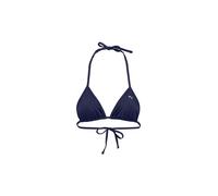 PUMA Top de bikini triángulo para mujer azul oscuro | S