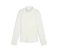 PUMA Top de golf Lucy de manga larga con cuello perkins para mujer, Ropa, Blanco, S S
