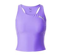 PUMA Top deportivo 'Raceday' gris plateado / lila XL gris plateado / lila