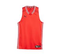 PUMA Top deportivo rojo / negro / blanco S rojo / negro / blanco