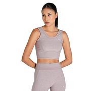 Top de fitness puma studio yogini luxe crop tank w violet L