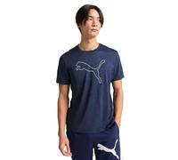 PUMA Train All Day Essentials - Camiseta para hombre, diseño de gato grande