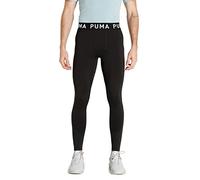 PUMA Train Formknit-Medias largas sin Costuras Mallas, Hombre, Negro, M