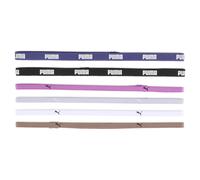 PUMA Training Women's Sportbands 6 Pack, Accesoiros, Negro/Azul Crystal/Wild Berry, UA UA