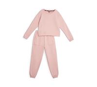 PUMA Traje de Descanso FL G Chándal, Niñas, Batido de melocotón, 164