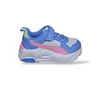 PUMA Trinity 2 LT AC+ INF - Tenis Unisex para bebé, Color Blanco y Rosa Brillante, Lavanda intensa, Talla 7 UK Niño, Puma White Pink Shimmer Intense Lavender, 24 EU