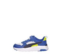 PUMA Trinity 2 LT AC+ PS - Tenis Deportivos, Color Gris Pluma, Azul Marino, Zafiro Real, Talla 1.5 UK Niño, Pluma Gris Puma Navy Royal Sapphire, 34 EU