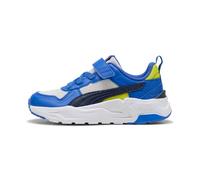 PUMA Trinity 2 LT AC+ PS - Tenis Deportivos, Color Gris Pluma, Azul Marino, Zafiro Real, Talla 10 UK para niños, Pluma Gris Puma Navy Royal Sapphire, 28 EU
