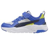 PUMA Trinity 2 LT AC+ PS - Tenis Deportivos, Color Gris Pluma, Azul Marino, Zafiro Real, Talla 13.5 UK Niño, Pluma Gris Puma Navy Royal Sapphire, 32.5 EU