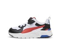 PUMA Trinity Lite AC+ PS, Sneaker, White-Active Red Black, 31 EU