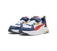 PUMA Trinity Lite AC+ PS, Sneaker, White-Fierce Red-Persian Blue, 30.5 EU