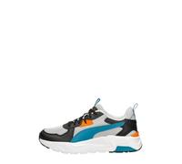 Puma - Trinity Lite JR, Zapatillas Unisexo, Cool Light Gray-Tropical Blue-Puma Black,