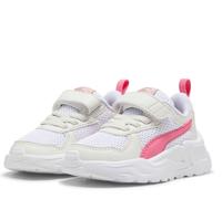 PUMA Trinity Litigio AC + Niña Zapatillas Deportivas Blancas Con Rasgar Nueva