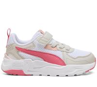 PUMA Trinity Litigio AC + Ps Zapatos Niña Blancas Y Rosa Deportivos Con Tira New