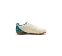 PUMA Truco IV JR - Tenis de fútbol, Color Blanco Almendra, Esmeralda, Hielo, Menta y Negro, Talla 5 de Reino Unido, Almendra azucarada Puma White Emerald Ice Mint Jelly Puma Black, 5 UK