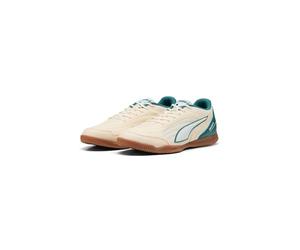 PUMA Truco IV - Tenis de fútbol Unisex, Color Blanco Almendra, Esmeralda, Color Negro, Talla 11.5, Almendra azucarada Puma White Emerald Ice Mint Jelly Puma Black, 46.5 EU