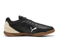 Puma Truco IV - Tenis de fútbol Unisex, Color Negro-Rojo y Blanco, Talla 11 de Reino Unido