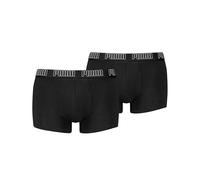 PUMA Trunk Boxershorts, Ropa Interior Hombre, Black/Black, XL