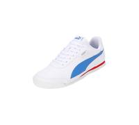 Puma Turino II, Zapatillas Unisex Adulto, Blanco/Azul Hyperlink/Plateado, 42.5 EU