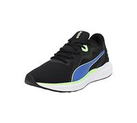 PUMA Twitch Runner Fresh, Zapatillas para Correr de Carretera Unisex Adulto, Black-Royal Sapphire-Fizzy Lime, 42 EU