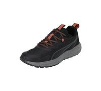 PUMA Twitch Runner Trail, Zapatillas para Correr de Carretera Unisex Adulto, Black-Chili Powder, 42 EU