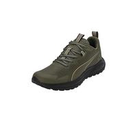 PUMA Twitch Runner Trail, Zapatillas para Correr de Carretera Unisex Adulto, Olive Black, 46 EU