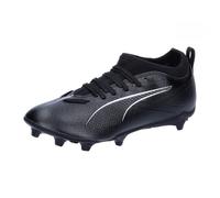 PUMA Ultra 5 Match FG/AG Jr, Soccer Shoe, Black White, 38.5 EU