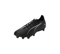 PUMA Ultra 5 Match FG/AG, Soccer Shoe Unisex Adulto, Black White, 42 EU