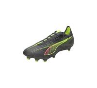 PUMA Ultra 5 Match FG/AG, Zapatillas de fútbol Unisex Adulto, Matte Aged Silver-Yellow Alert Aged Silver, 43 EU