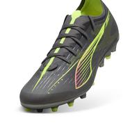 PUMA ULTRA 5 MATCH MG Football Boots Unisex, Sport, Matte Aged Silver/Amarillo Alert/Aged Silver, 40 40