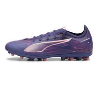 PUMA Ultra 5 Match MG, Soccer Shoe Unisex Adulto, Lapis Lazuli White-Sunset Glow, 42.5 EU