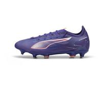 PUMA Ultra 5 Match MxSG, Soccer Shoe Unisex Adulto, Lapis Lazuli White-Sunset Glow, 46 EU