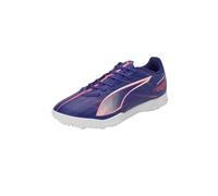 PUMA Ultra 5 Play TT, Zapatillas de Fútbol Unisex Adulto, Lapis Lazuli Puma White Sunset Glow, 46 EU