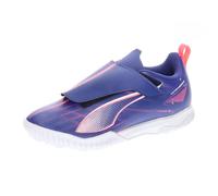 PUMA Ultra 5 Play V TT Jr, Soccer Shoe, Lapis Lazuli White-Sunset Glow, 36 EU