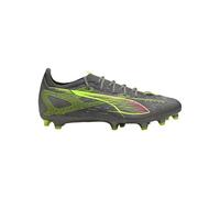 PUMA - Ultra 5 Pro FG/AG, Zapatillas de fútbol Unisexo, Matte Aged Silver-Yellow Alert-Sun Struck,