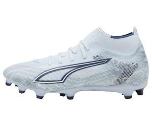 PUMA Ultra 6 Match+ FG/AG WN - Tenis de fútbol para Mujer, Color Azul Hielo Blanco y Azul, Talla 6 de Reino Unido, Icy Blue Puma White Blue Jewel, 39 EU