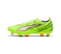 PUMA Ultra 6 Match MXSG - Tenis de fútbol Unisex, Alerta Amarilla, Negro, Rojo Brillante, Lima exprimida, Talla 6.5 de Reino Unido, Yellow Alert Puma Black Glowing Red Lime Squeeze, 40 EU