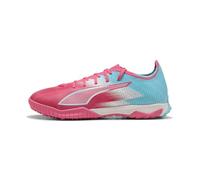 PUMA Ultra 6 Match RE-CHARGE TT - Botas de fútbol para hombre, Hero Blue-Sunset Pink-Granate Rose, 40 EU