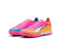 PUMA Ultra 6 Match TT Poison Pink-PUMA White - Botas bajas unisex para adultos, Poison Pink Puma White Sun Stream Bright Aqua Puma Black, 45 EU