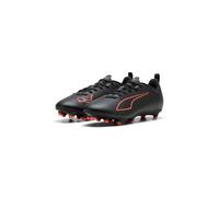 Puma Ultra 6 Play FG/AG JR - Tenis de fútbol, Color Negro y Rojo, Talla 12 de Reino Unido, Puma Negro Puma Rojo, 31 EU