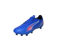 PUMA Ultra 6 Play FG/AG WN's Zapatos de fútbol para Mujer, Ultra Blue Puma White Glowing Red, 40.5 EU