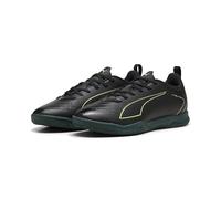Puma Ultra 6 Play It Jr - Tenis de fútbol Unisex para niños, Puma Black Fizzy Light Green Terrain, 32 EU