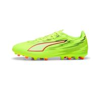 PUMA Ultra 6 Play MG - Tenis de fútbol Unisex, Alerta Amarilla, Negro, Rojo Brillante, Lima exprimida, Talla 10 de Reino Unido, Yellow Alert Puma Black Glowing Red Lime Squeeze, 44.5 EU