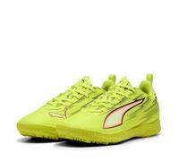 Puma Ultra 6 Play TT JR - Tenis de fútbol, Color Amarillo Alerta, Negro, Rojo Brillante, Lima exprimida, Talla 1, Yellow Alert Puma Black Glowing Red Lime Squeeze, 33 EU